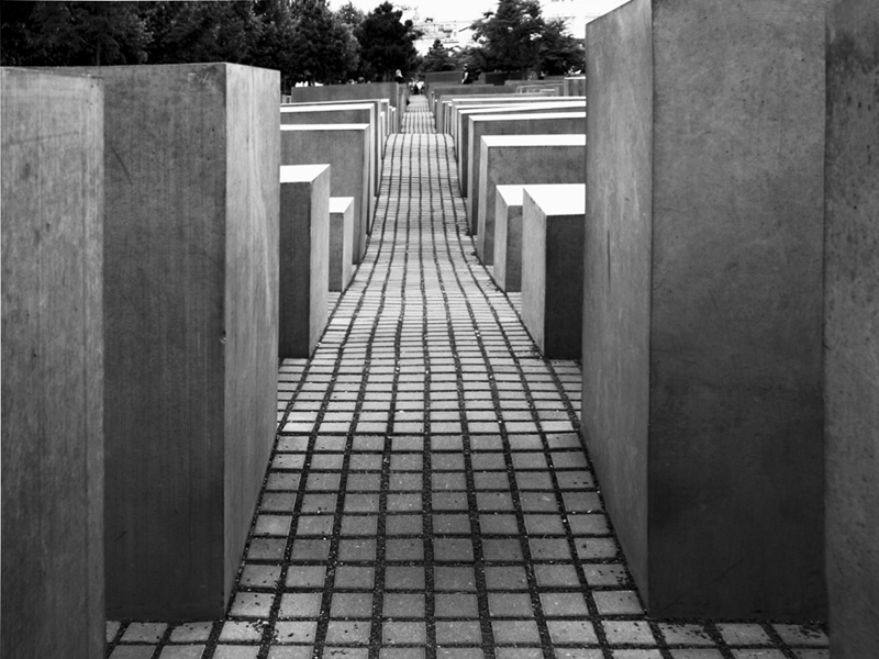 Berlino, monumento all'olocausto, 2008