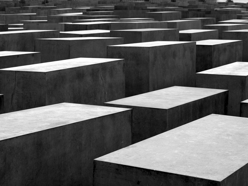 Berlino, monumento all'olocausto, 2008
