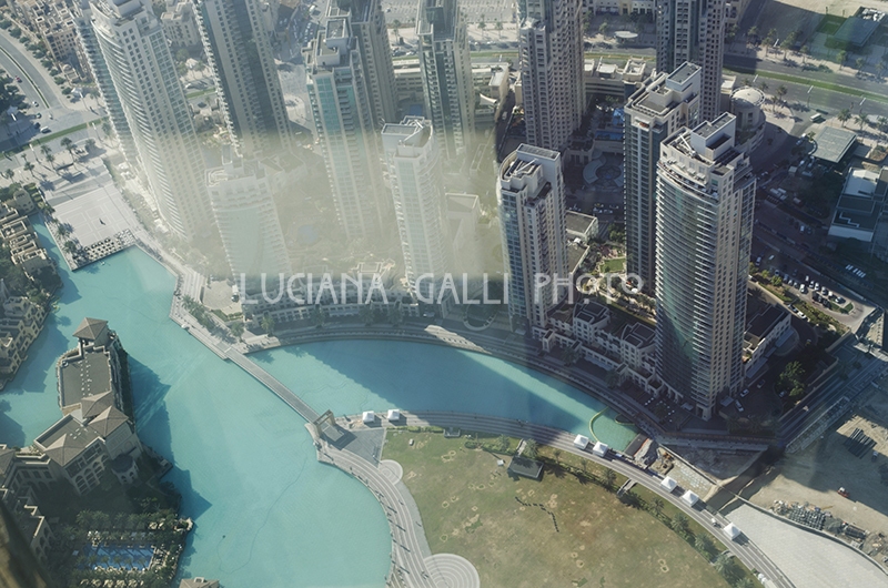 Vista dal Burj Khalifa