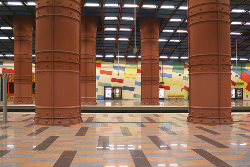 Lisbona, Metro, Stazione Olaias