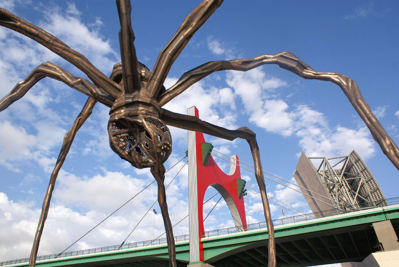 Bilbao '08, Maman, scultura di Louise Bourgeois