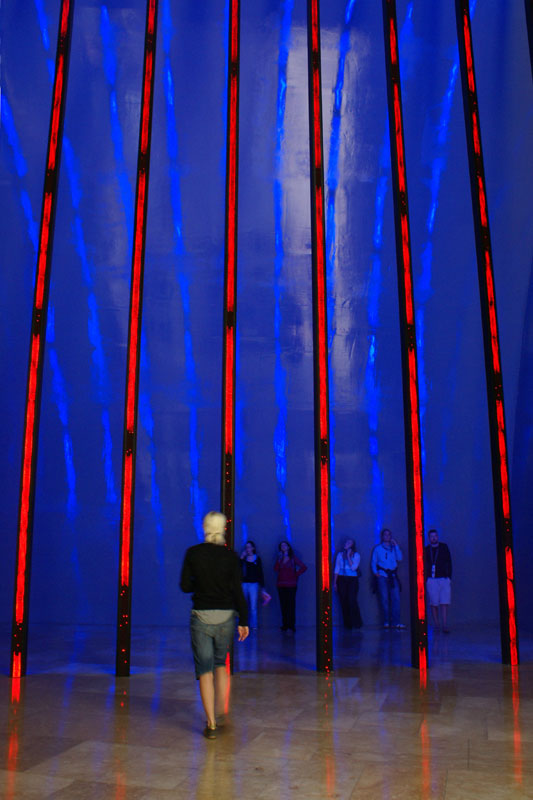Bilbao '08, Guggenheim, installazione di Jenny Holtzer