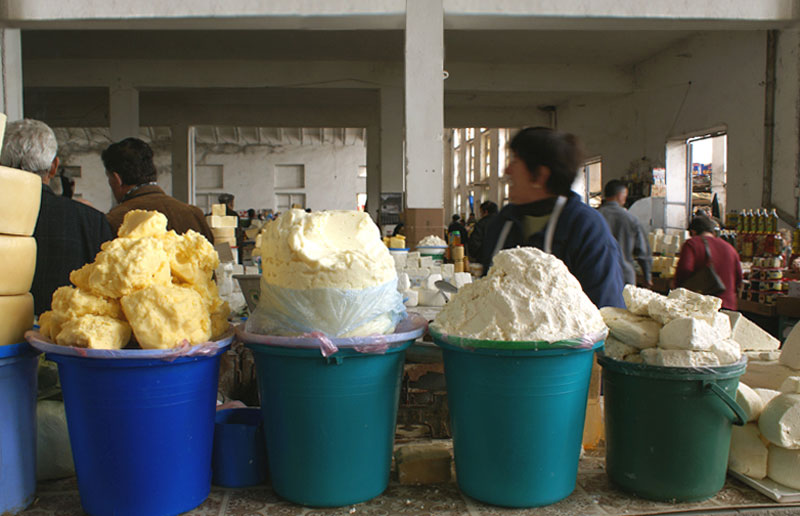 Albania, mercato di Korce