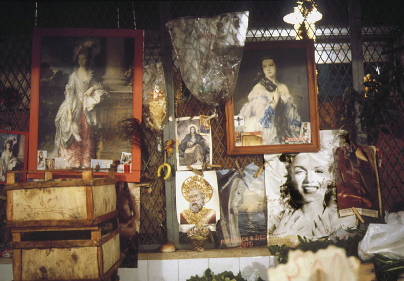 Bari, mercato di Natale 1977