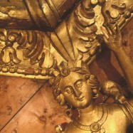 Basilica di San Nicola, cariatide del soffitto