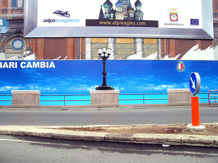 Bari, trompe l'oeil 07