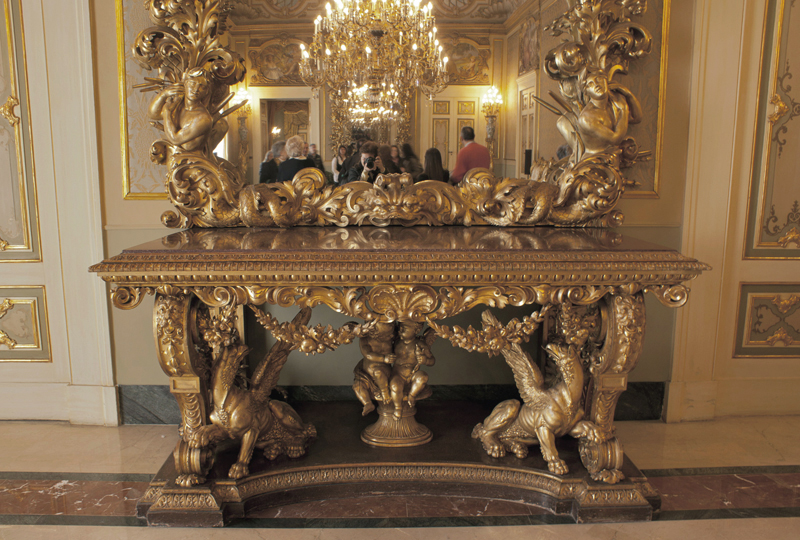 Prefettura, sala degli specchi