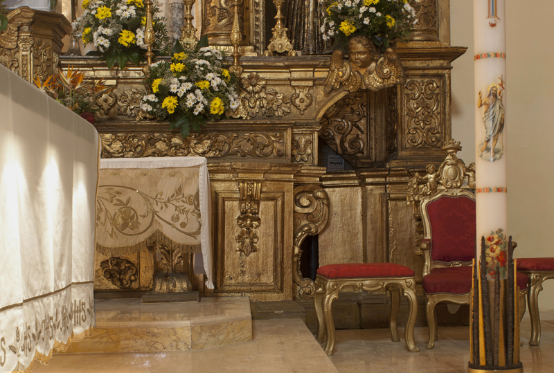 Chiesa di Sant'Anna, particolare dell'altare