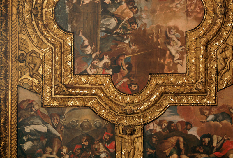 Soffitto barocco di San Nicola