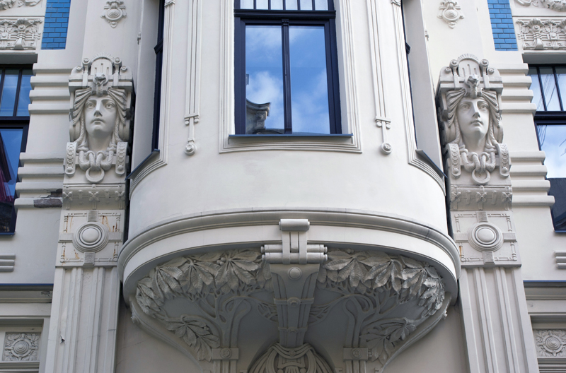 Jugendstil a Riga, Lettonia
