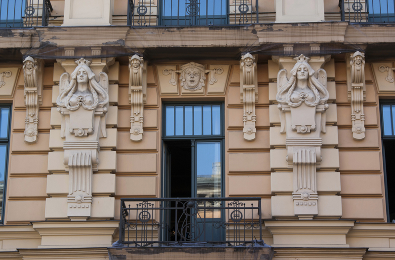 Jugendstil a Riga, Lettonia