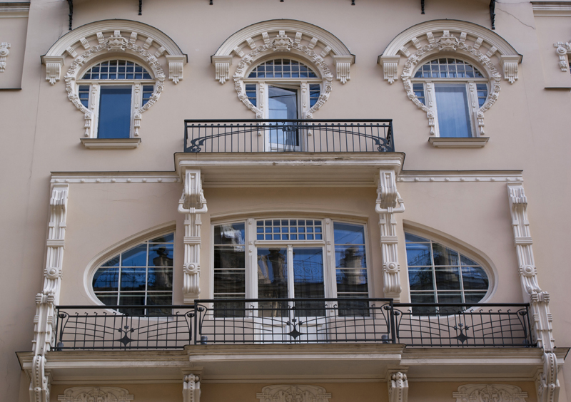 Cassa dell'Architetto Mikhail Ejzenstejn a Riga, Lettonia