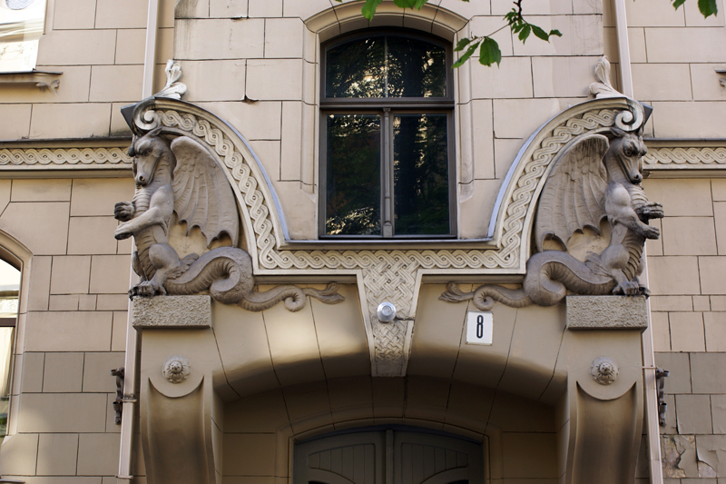 jugendstil a Riga, Lettonia