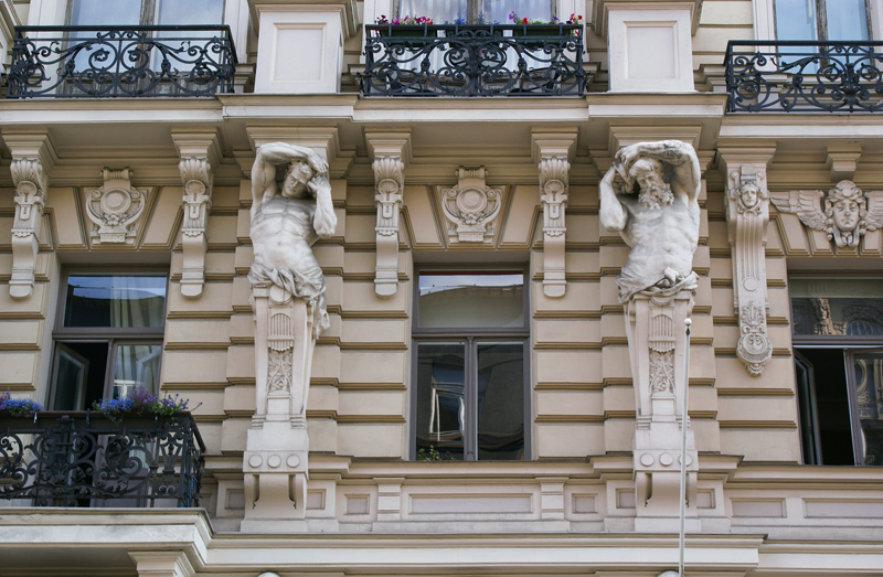 Jugendstil a Riga, Lettonia