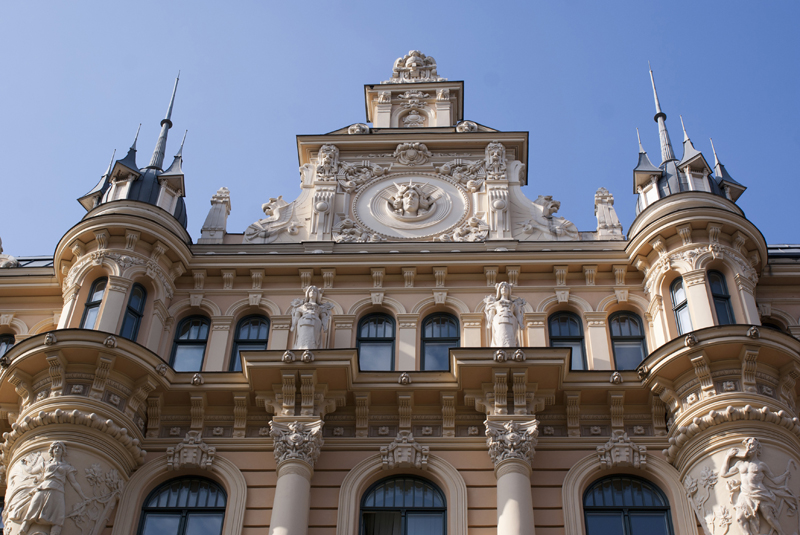 Jugendstil a Riga, Lettonia
