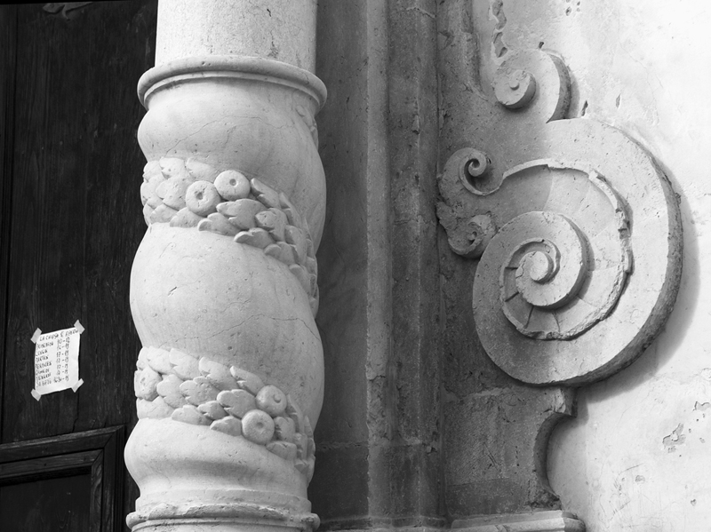 Particolare di una chiesa barocca, 2010