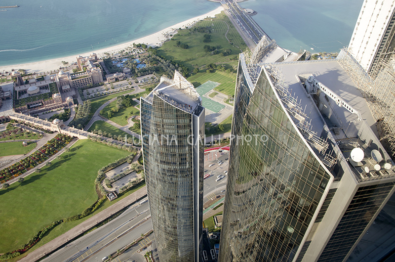 Abu Dhabi, vista dalle Etihad Towers