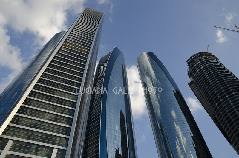 Abu Dhabi, le Etihad Towers
