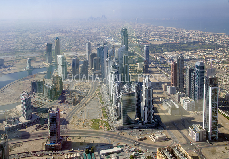 Vista dal Burj Khalifa